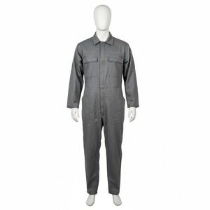 Gray Military Coveralls Advancia Blue Water Defense XL 42 Cotton Work Jumpsuit